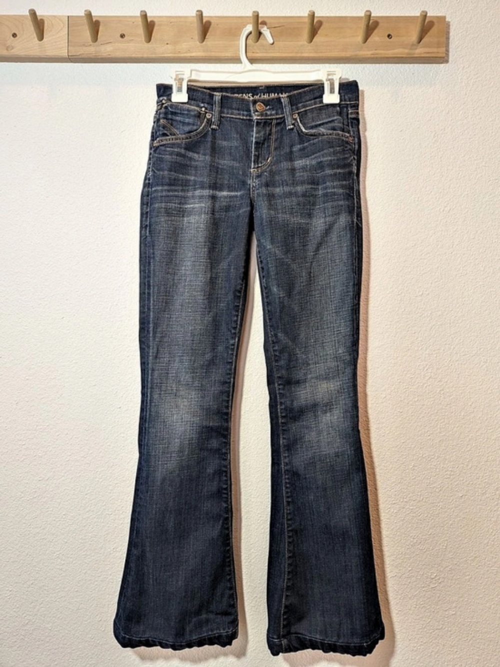 Citizens of Humanity Flare Jeans in Blue Waist 25